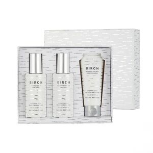 Premium Korean Skincare BIRCH Moisture Men Set NEW Sealed Open Box